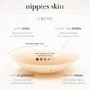 Nippies Non-Adhesive Bra Liner Nipple Covers for Women  Reusable Silicone No-Show Inserts with Travel Box (Size 2 (Fits D+ Cups), Crme)