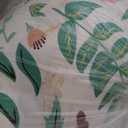 Momcozy Original Plus Size Nursing Pillow Cover, Fits All Breastfeeding Pillows, 100% Cotton Cover with Adjustable Waist Strap,Green Forest, Cover Only
