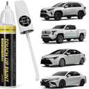 ((089) Wind Chill Pearl) Touch Up Paint for Toyota, Car Paint Scratch Repair Kit, 2 in 1 Premium Scratch Remover Pen with Exact Color-Matched
