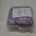 MAXEVE Electric Heated Throw Rabbit Faux Fur Blanket with 6 Heating Levels & 4H Auto Off, Fast Heating Warm Cozy Sherpa Washable Electric Blanket with Over-Heat Protection, ETL Certification, Purple (Throw-50" x 62", Purple)