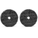 2 Pack | 5" Buff and Shine URO-Fiber Microfiber Buffing Polishing Pads| (592mfp)