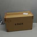 Makeup Organizer Storage with 16 Drawers, 4 Pcs Desktop Office Supplies, Desk Organizers, Clear Accessories, Dustproof Storage Drawer and for Make Up, Jewelry, Pen, Stationary