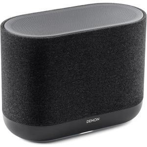 Denon Home 400 Speaker, Wireless Smart Speaker with Stereo Sound, Charcoal