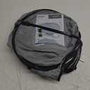 Love's cabin 31.5in Portable Large Dog Bed - Pop Up Dog Kennel, Indoor Outdoor Crate for Pets, Portable Car Seat Kennel, Cat Bed Collection, Grey (31.5"L x 17"W x 17"H)