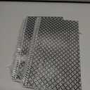 2 x Softcover Spiral-Bound Black and White Pattern Internet Address & Password Keeper Book, 94 pages; 5" x 8-1/2"