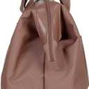 Jessica Simpson Countryside Weekender Duffel 100% Polyester Drop Bottom Bag, Mocha Mousse, Tote