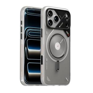 Aulumu A17 iPhone 17 Pro Magnetic Thermal Case | CoolHyper | with Camera Control | IMD Technology | Compatible with Magsafe | Touch Translucent White