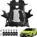 74110-TBA-A00 Lower Engine Splash Shield Guard Compatible with Honda Civic 2016-2021 Replaces 74110TBAA00