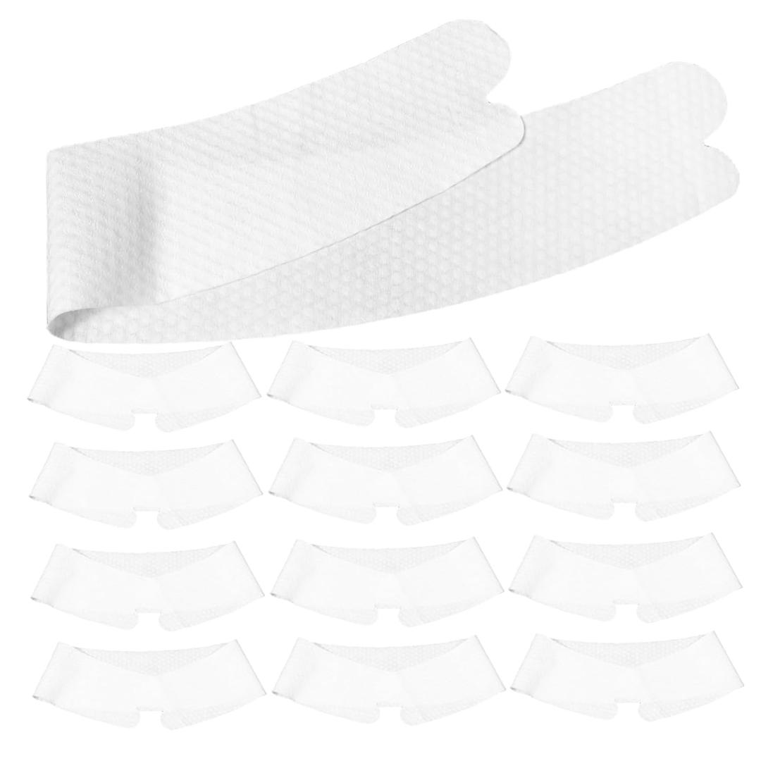 20Sheets Disposable Abdominal Sweat Liners for Moisture Absorbing Pads for Sensitive Skin Convenient Travel Use Tummy Liners for Sweat Protection