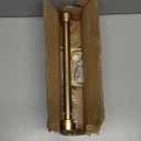 Short curtain rod 12-20 Inch Telescoping Side Curtain Rods, 1Inch Pole Adjustable Metal Drapery Rod, Warm Gold