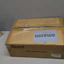 Power Tool Organizer Cart with Charging Station, Heavy Duty Garage Tool Organizer Rolling Tool Battery Storage with 8-Outlet Power Strip, 4 Wheels, 2 Hanging Baskets, 8 Hooks, Drill Bit Holder, Yellow (Large)