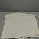 Tankaneo Womens Short Sleeve Cropped T-Shirts Summer Rolled Dolman Sleeve Crop Tops Casual Round Neck Solid Short Basic Tees ediumM