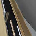 Furinno LUDER Book Shelf, 5-Cube Bookshelf, Reversible Bookcase, 9.4 x 19.5 x 31.5, for Living Room, Bedroom, Home Office, Blackwood