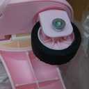 Foldable Baby 5-in-1 Activity Walker - Rocker, Activity Center, Bouncer, Seat Walker, Push Walker - Adjustable Speed Rear Wheels and Height Toys Ages 6-18 Months(Pink)