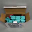 Weighted Hula Circle with 24/26 Links(51-56 Inch) for Adults Weight Loss, Infinity Fitness Hoop Plus Size, for Women Smart Exercise Equipment (Cyan)