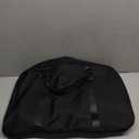 Travel Duffle Bag for Women & Men - Weekender Overnight Bag, Large Carry-On Gym Bag, Sports Duffel, Hospital Bag, Yoga Tote, Work Bag & Trolley Sleeve (Black)