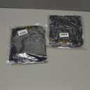 FULLSOFT 3 Pack Black Capri Leggings with Pockets for Women High Waisted Tummy Control Capris Workout Clothes for Women Gym Running Yoga Pants Summer Shorts Tights(Black(with Pockets), Large-X-Large)