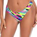 RELLECIGA Women's Cheeky Bikini Bottom (M)
