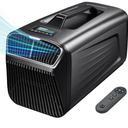 Portable Camping Air Conditioner for Outdoor and Indoor Use, Quiet Air conditoning For Small Rooms，5200BTU Fast Cooling Capacity for Tent AC(Black Grey)