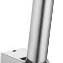 KES Bathroom Handheld Shower Head with Extra Long Hose and Bracket Holder Brushed Stainless Steel, LP150-BS