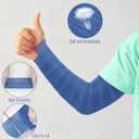 Geiserailie Blue 4 Rolls Fiberglass Casting Tape 2 in 12 Ft Cast Orthopedic Moldable Medical Casting Tape