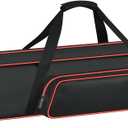 Pole Saw Bag for WORX/for DEWALT/for Greenworks/for EGO Power+/for BLACK+DECKER Electric Telescoping ChainSaw, Cordless Power Saw Storage Case for Extension Tree Trimmer Attachment(Box Only)-Red