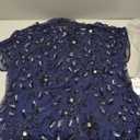 Adrianna Papell Womens Bead Long Dress with Godets, Size 22W