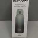 Momcozy Portable Milk Warmer for Travel  Dual Heating Modes for Breast Milk & Water, Portable Bottle Warmer with Fast Heating & Long Battery Life, 17 Ounces Large Capacity to Meet Your All-Day Needs (Green)