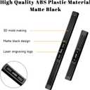 4PCS Car Door Edge Guards Door Sill Protector for Chevy Tahoe & GMC Yukon 2021-2026 Accessories ABS Plastic Material Matte Black Car Door Threshold Protection