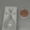 HAIZEEN 13ounce/ 380 ml Clear Glass Olive Oil Dispenser Bottle - Oil & Vinegar Cruet with Pourers and NO Funnel Needed - Olive Oil Carafe Decanter for Kitchen and BBQ (12.8 Ounces)