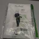 3 Pairs Women's 20D Pantyhose with Control Top and Reinforced Toes (Black, XXL)