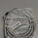 36" Faucet Supply Line, 3/8 inch Comp x 1/2 inch FIP Faucet Connector, Braided Stainless Steel Faucet Hose for Bathroom Sink and Kitchen, Leak-Resistant cUPC Certified Water Supply Line, 2 Pack