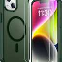 SPIDERCASE Magnetic for iPhone 14 Plus Case,Green
