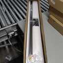 Artop 47" Linear Pendant Light 20W Minimalist Hanging LED Island Chandelier Light Fixture for Kitchen Island Dinning Room Commercial Office Matte Black