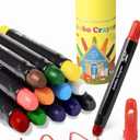 Mr. Pen- Jumbo Twistable Crayons, 12 Pack, Multicolor, Non-Toxic Washable Crayons