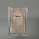 Hython Case for iPhone 13 Case Magnetic Translucent Matte Phone Cases 6.1" [Compatible with MagSafe] Thin Slim Fit Shockproof Bumper Hard Protective Cover for Women Men Girls, Frosted Pink