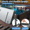 Utheer Upgraded Adjustable Hot Tub Cover Lifter with Hydraulic Lift, Drill-Free Folding Spa Cover Lift with Dual-Direction Base Plate & Optional Ground Anchor for In-Ground & Above-Ground Spas