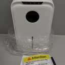 Dehumidifiers(88.0OZ) for Home Small Dehumidifier With Drain Hose Timer (8-12-24H) Ultra-Quiet with Sleep Mode Auto Shut Off for Bedroom Bathroom Basement Kitchen RV Closet850.0Sq.ft)