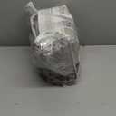 RAIN CITY Grey Linen Curtains 72 Inches Long Pinch Pleated with Hooks 2 Panels, Semi Sheer Textured Light Filtering Window Drapes for Bedroom Back Tab 42x72-in