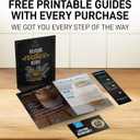 Zulay Powerful Milk Frother (4 Duracell Batteries Included) - Handheld Milk Frother Wand Drink Mixer for Coffee - Powerful Milk Foamer for Cappuccino, Frappe, Matcha & Creamer - Cotton Candy