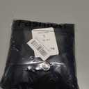 Womens Wool Pea Coat Button Up Open Front Trench Outerwear Long Sleeve Cropped Cardigan Jacket with Pockets (Large, Black)