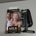 Dynooper Electric Milk Frother Handheld: coffee frother rechargeable 3 in 1 - LED Display, Wireless Charging - 3 Speeds, Stainless Steel Whisk for Latte, Cappuccino - Bright Grey