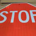 T&R Large Stop Sign Street Road Sign 18 x 18 Inches. Engineer Grade Reflective Sheeting, Rust Free Aluminum, Weather Resistant, Waterproof, Fade Resistant, 2 Pre-drilled Holes
