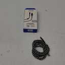 ZGear 10 Foot Braided Sync & Charge Cable - White/Black