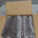 TURSTIN Set of 8 Furniture Legs 8 Inch Square Solid Wood Couch Legs Replacement Sofa Legs Mid Century Furniture Feet for Armchair Bed Dresser Cabinet Include Installation Hardware, Brown