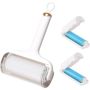 Reusable and Washable Lint Roller,Sticky Pet Hair and Dust Remover 3 Pack,3.9 Inch Lint Roller for Clothes, Couch and Carseats