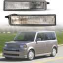 Fog Light Fit for 2003-2007 Scion XB, OEM Bumper Driving Fog Lights Lamps Replacement, 2 PCS Yellow Lens With Bulbs - 9006 12V 55W + Switch NIXON OFFROAD