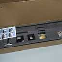 5pcs Bathroom Hardware Set, 24in Towel Bar Set, Including Square Towel Bar Square Towel Ring Toilet Paper Holder Towel Hooks, Set SUS304 Stainless Steel, Wall Mounted (Brushed Nickel)