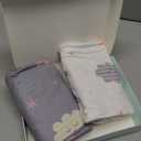 Yoofoss Baby Crib Sheets for Boys Girls, Fitted Crib Sheet 2 Pack for Standard Crib and Toddler Mattress, Super Soft Microfiber Baby Sheet 28x52x8in(Cloud) (Grey)