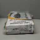 APEXUP Adjustable Weighted Vest, 12-18lb Vest with 6 Ironsand Weights and Large Pocket, Weight Vest for Men Women Strength Training, Running, Walking (Black)